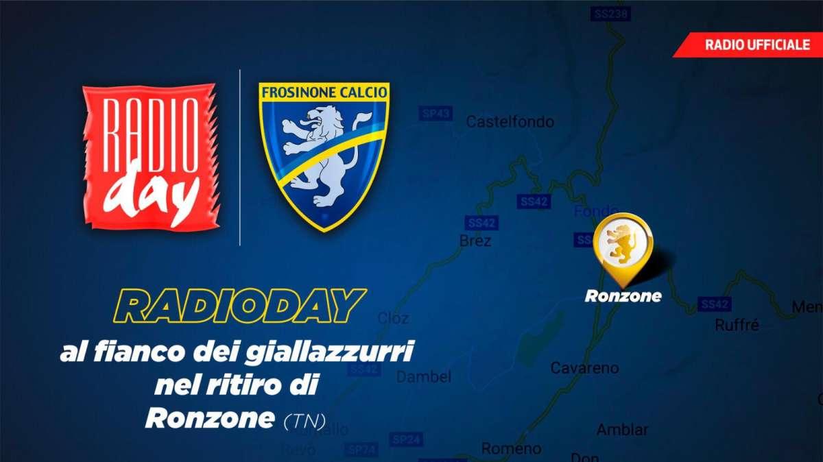 Radio Day al seguito del Frosinone a Ronzone 