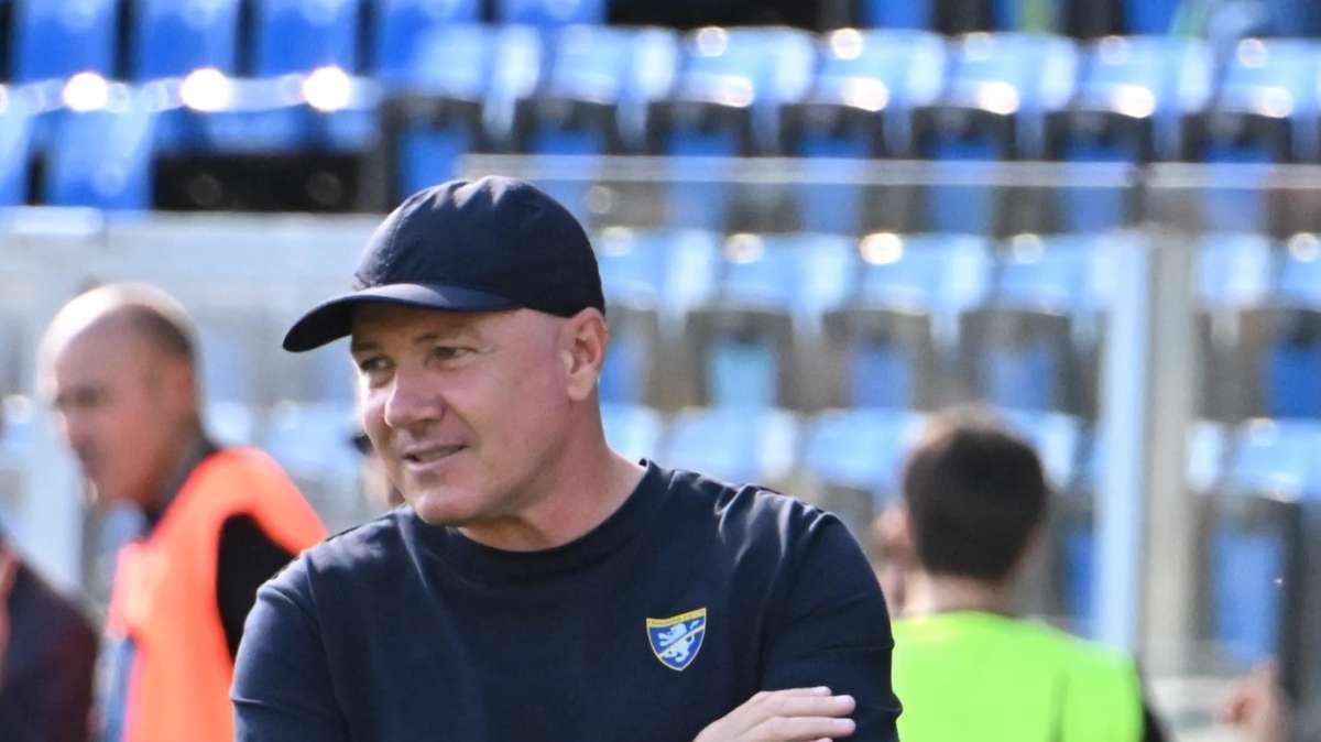 Frosinone, Alvini: "Modena squadra forte. Koutsoupias sta trovando continuità"
