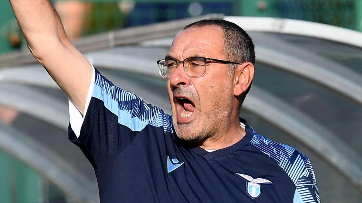 Inciampo della Lazio a Frosinone: 1-1 col Sassuolo, per fortuna di Sarri è solo un'amichevole