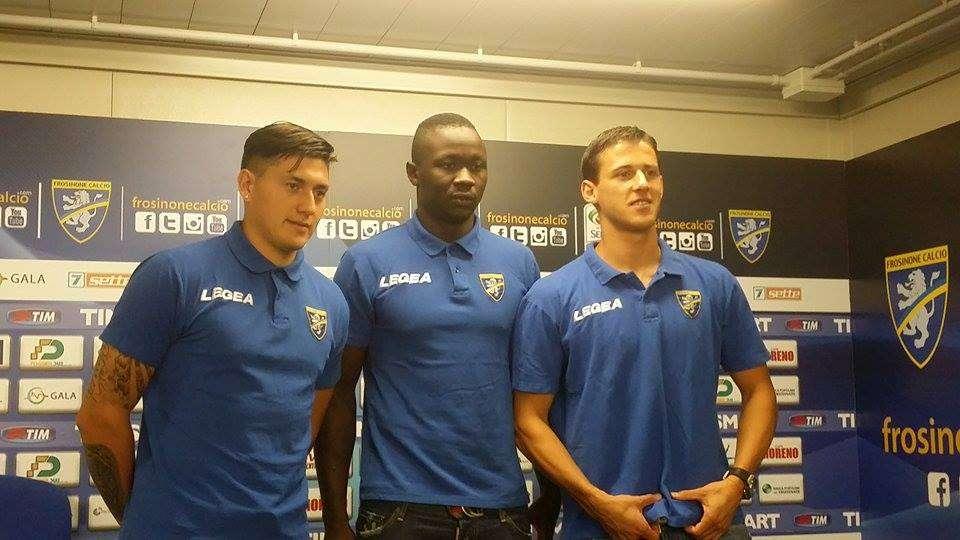 FROSINONE - PRESENTAZIONE TONEV, CASTILLO, GOMIS - DIRETTA DAL "MATUSA"