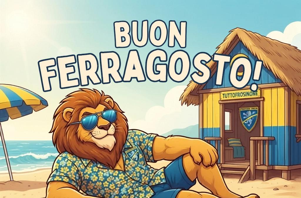 Buon Ferragosto a tutti i tifosi giallazzurri da TuttoFrosinone.com