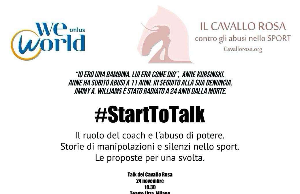 Anche il presidente Balata all’incontro #StartToTalk