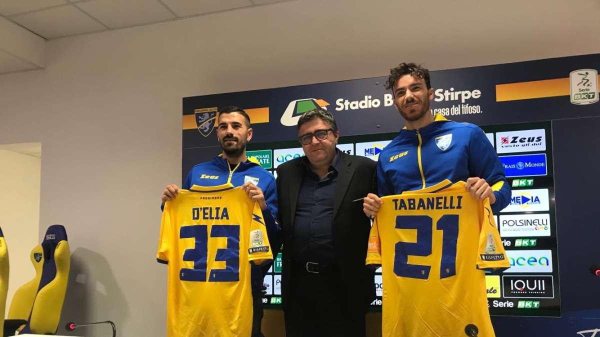CONFERENZA STAMPA DI PRESENTAZIONE - Tabanelli e  D'Elia 