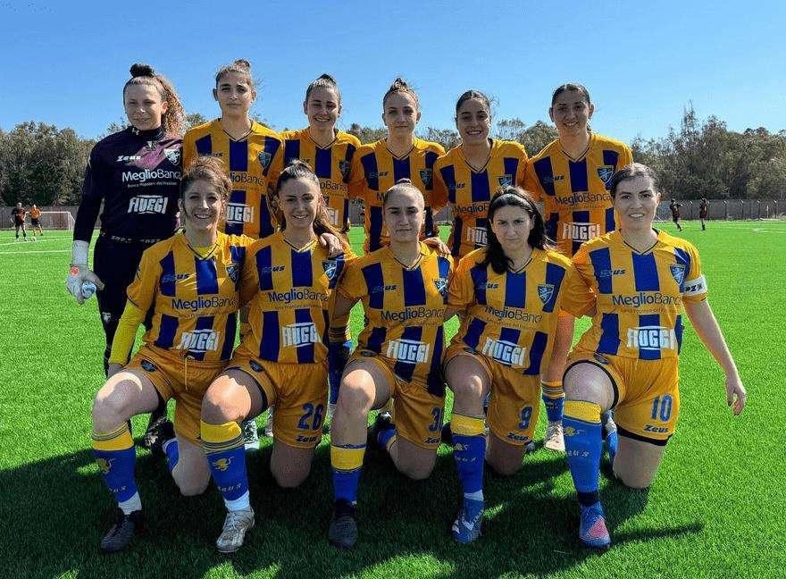 Femminile, Frosinone devastante: battuto 7-0 il Crotone