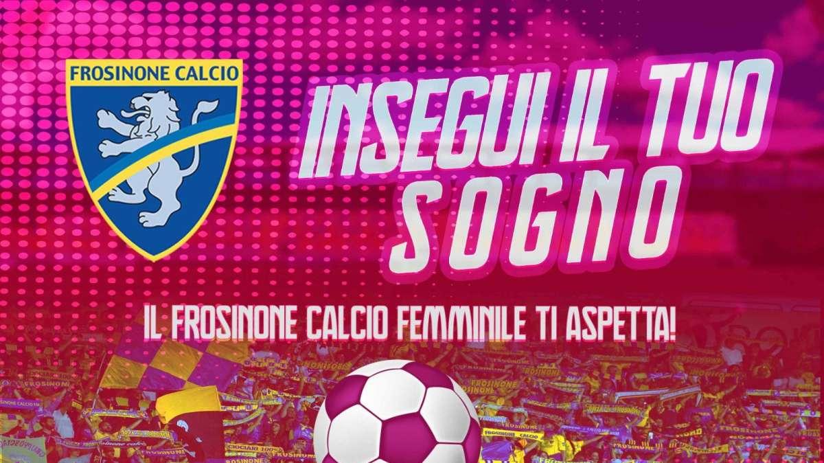 Frosinone, aperte le iscrizioni per la formazione femminile