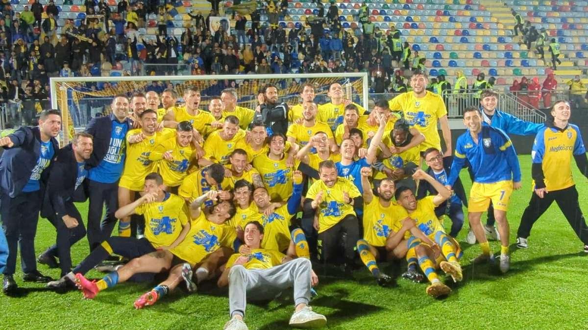 Festa promozione Frosinone 