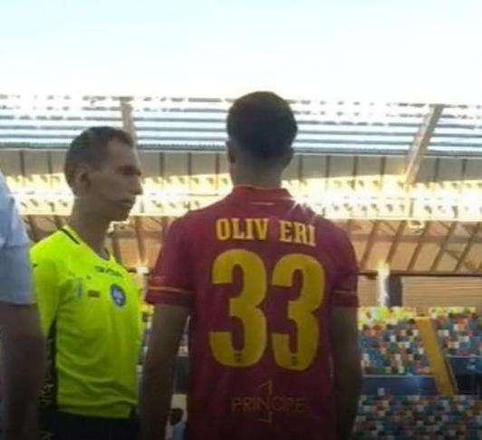 Udinese-Catanzaro: un ex Frosinone corregge il cognome sulla maglia