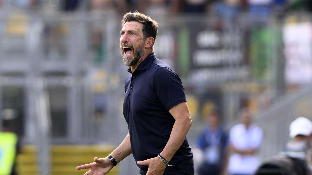 Di Francesco: "Questo è anche il gap tra le grandi squadre e quelle che devono lavorare per altri obiettivi."