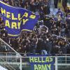 Benevento-Verona: poco più di duecento i tifosi gialloblù presenti
