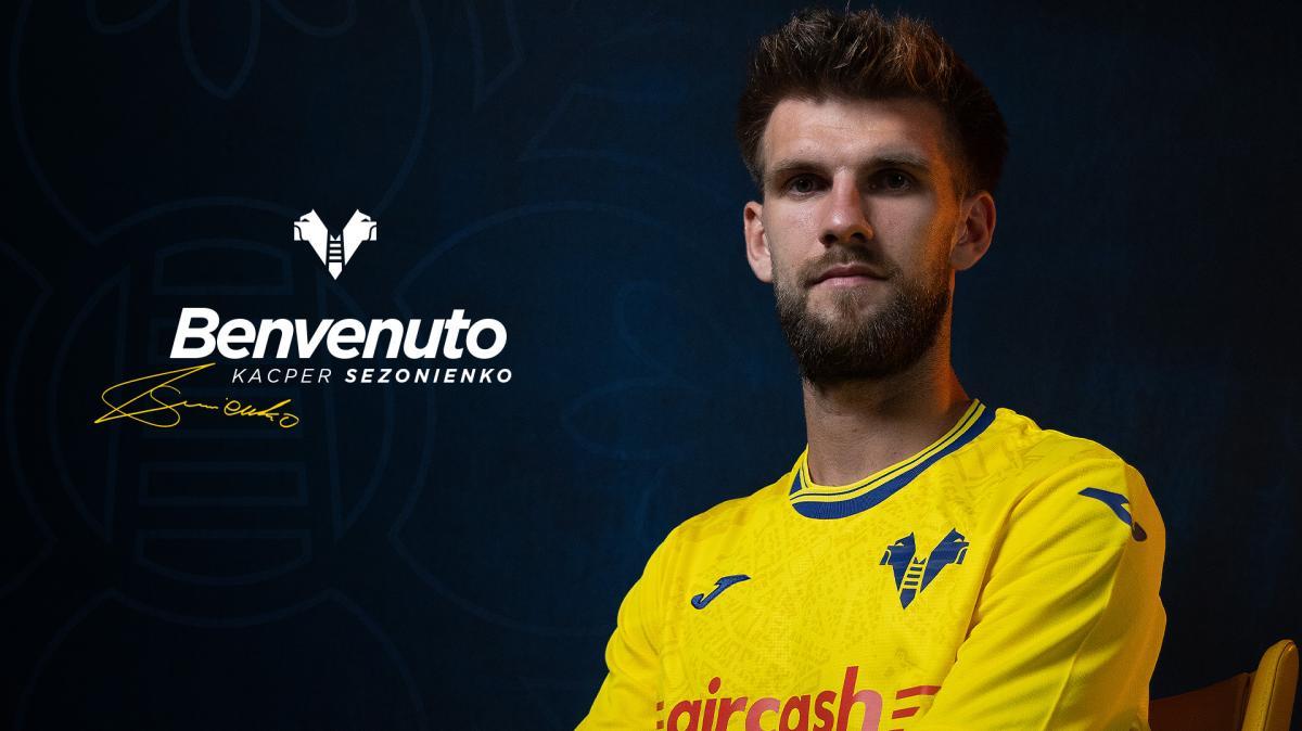 UFFICIALE - Hellas Verona: Sezonienko è un nuovo calciatore gialloblù
