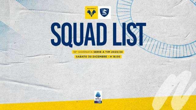 Verona-Salernitana: i gialloblù convocati da Marco Baroni