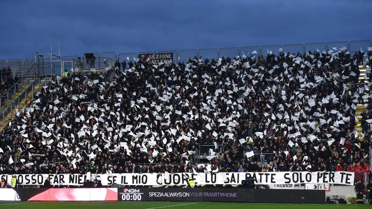 Spezia-Verona: già esaurita la Curva Ferrovia dello stadio Picco