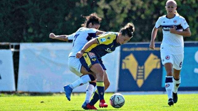 Hellas Verona Women: retrocessione matematica per le gialloblù
