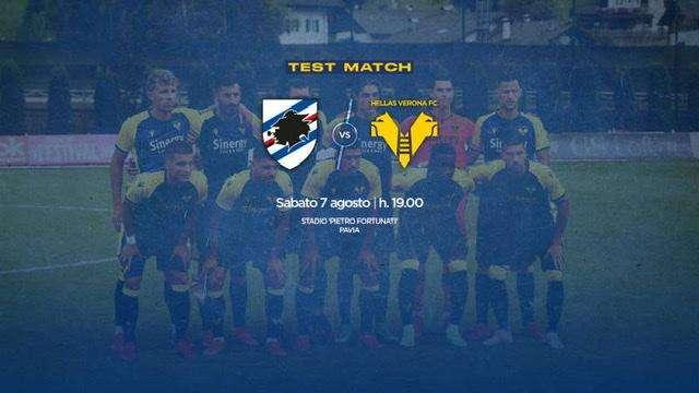 Amichevole Hellas Verona - Sampdoria: biglietti acquistabili anche nel prepartita