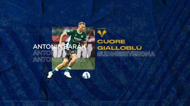 Cuore Gialloblù: Udinese-Verona, il vincitore è Antonin Baràk 