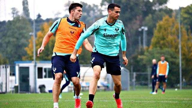 Hellas: seduta di allenamento pasquale
