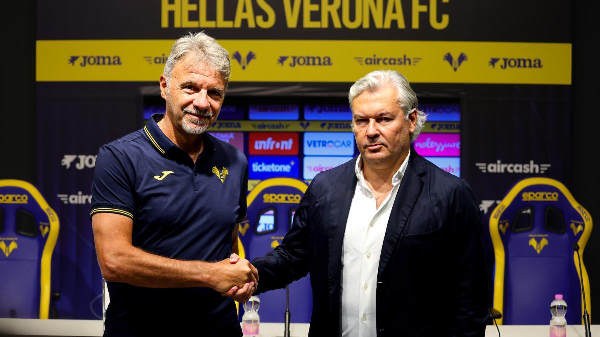 Hellas Verona, Baroni: "Orgoglioso di essere tornato, siamo qui per fare qualcosa di importante"