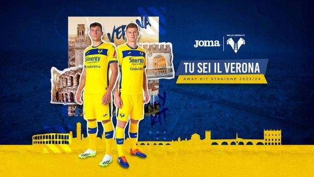 Hellas Verona : presentata la seconda maglia Away 