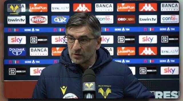 Ivan Juric: “Pareggio meritato, ci poteva stare anche la vittoria»