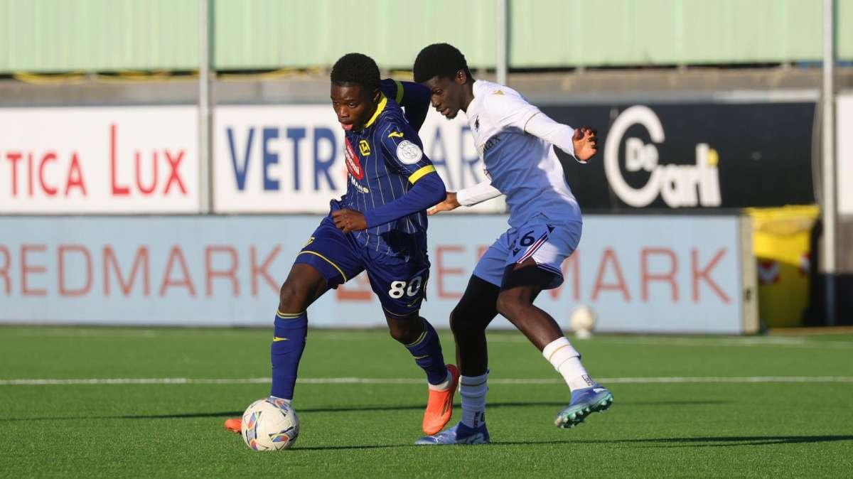 Primavera: Hellas Verona-Sampdoria 2-1, terzo successo di fila per i gialloblù