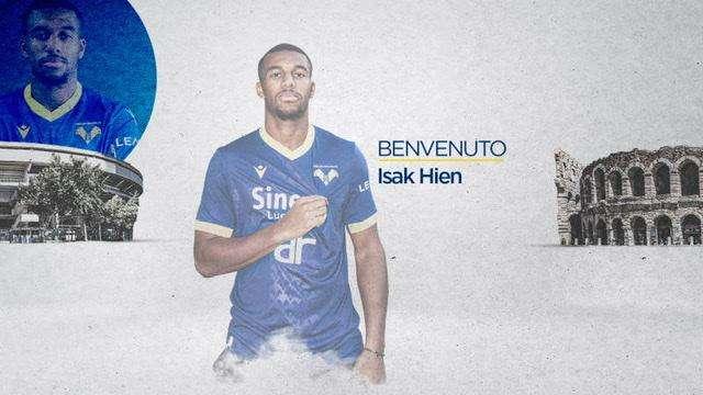 Hellas Verona, ufficiale: Isak Hien è un nuovo giocatore gialloblù 