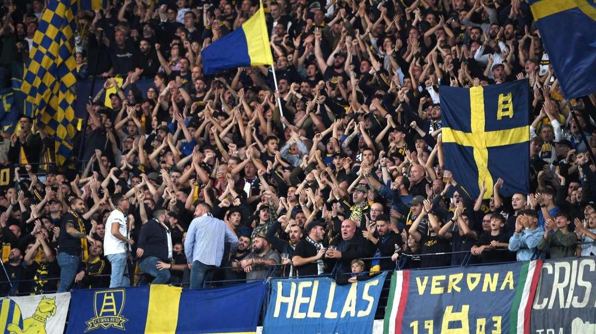 Hellas Verona - Primiero 7-0, tribune gialloblù sold out