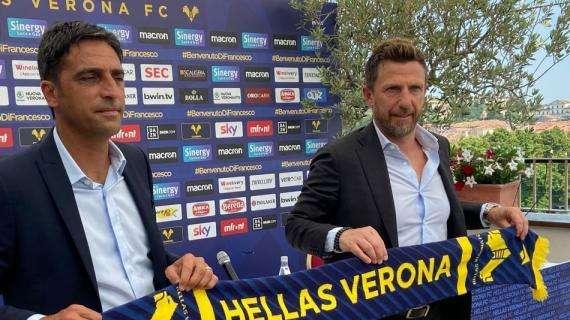 Eusebio Di Francesco: "Vorrei mantenere la difesa a 3, dei giovani mi piace Cancellieri"