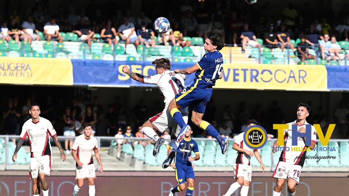 Verona-Arezzo 5-0, cinquina gialloblù al Bentegodi