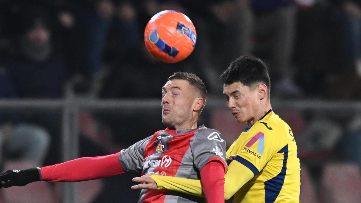 Verso Benevento-Verona: ancora out Slotsager