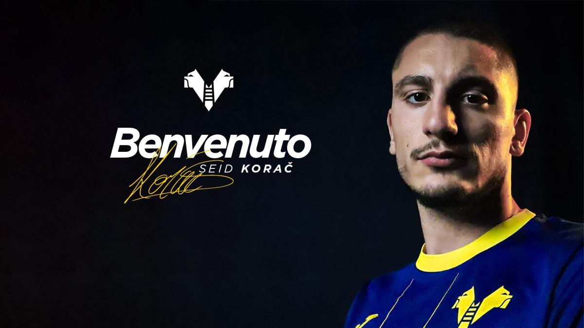 UFFICIALE - Hellas Verona: Seidi Korac è un nuovo calciatore gialloblù