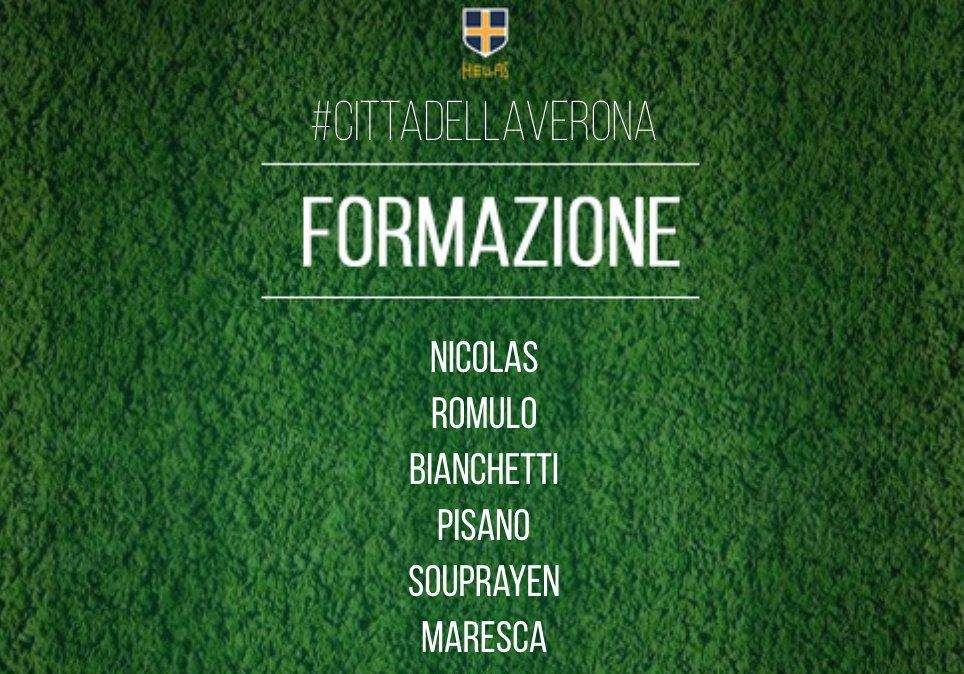 Cittadella-Verona, le formazioni ufficiali