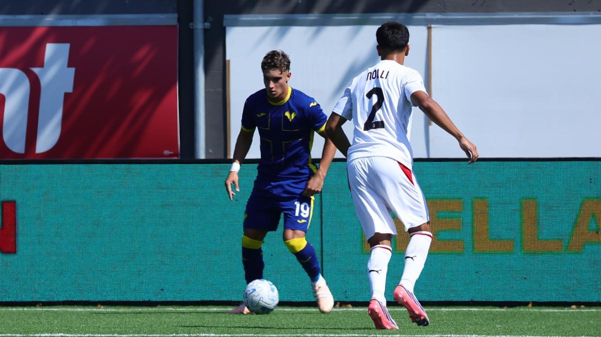 Primavera - Verona-Milan 2-0, vittoria gialloblù contro la capolista
