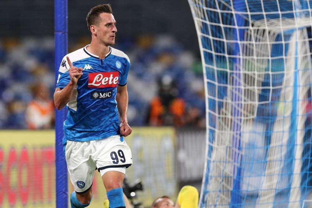 TS - Milik ritrova il gol, il Napoli la vittoria