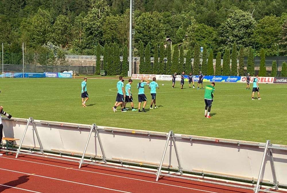 Hellas: nono giorno di allenamento a Primiero, domani amichevole