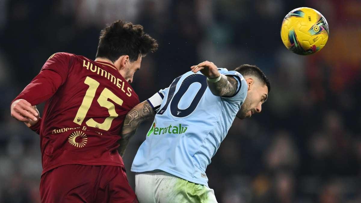 Serie A, 32a giornata: cinque i match in programma oggi: alle 20.45 il derby della Capitale