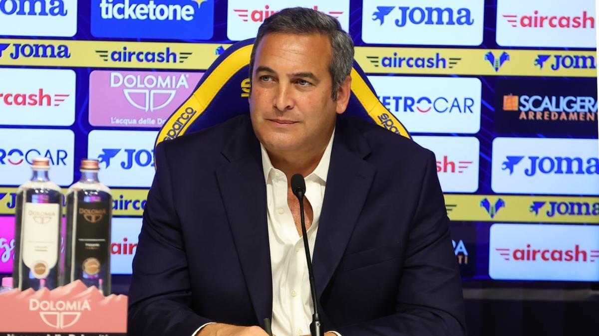 Hellas Verona, Zanzi: "Il nostro è un progetto di lungo periodo, ma non dobbiamo andare oltre le nostre possibilità"
