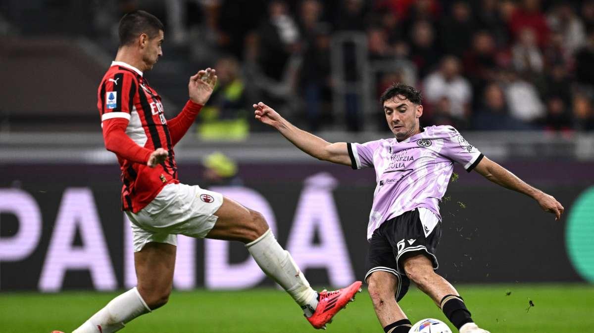 Serie A, 32a giornata: questa sera Udinese-Milan