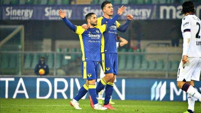 Verona-Bologna 2-1,le pagelle dei gialloblù: Caprari e Kalinić colpi vincenti, Lasagna uomo assist