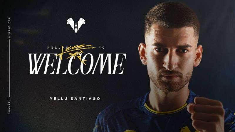 UFFICIALE - Yellu Santiago è un nuovo calciatore dell'Hellas Verona