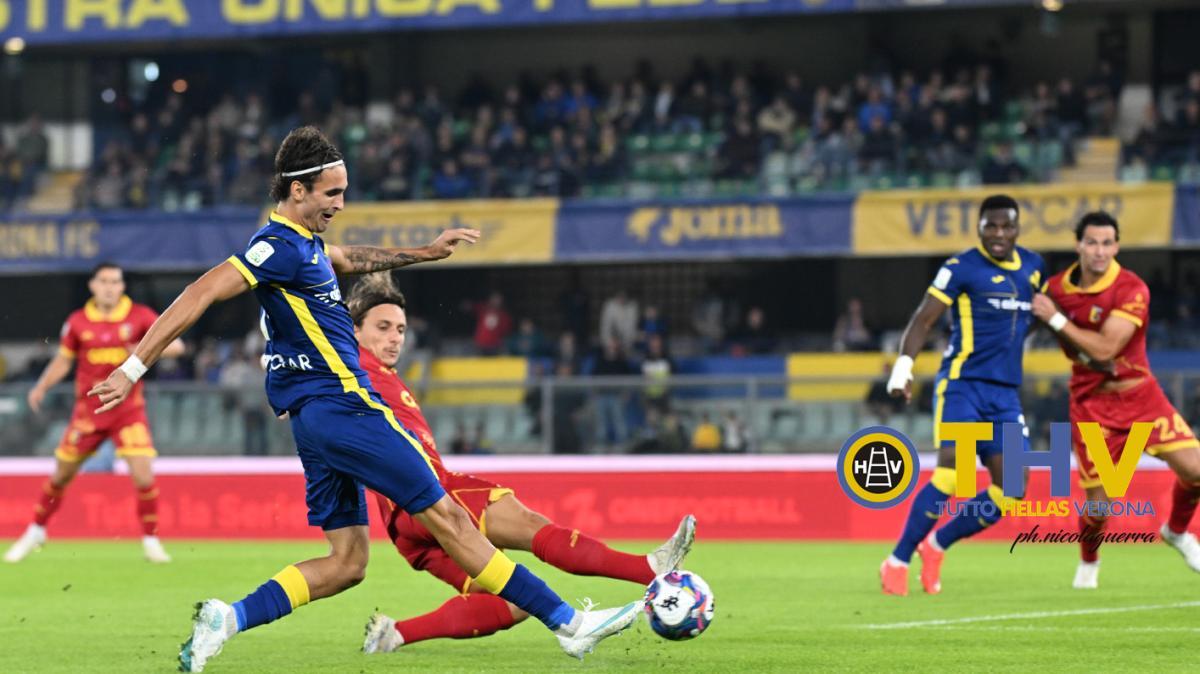 Verona-Catanzaro 2- 2, termina in pareggio la gara del Bentegodi