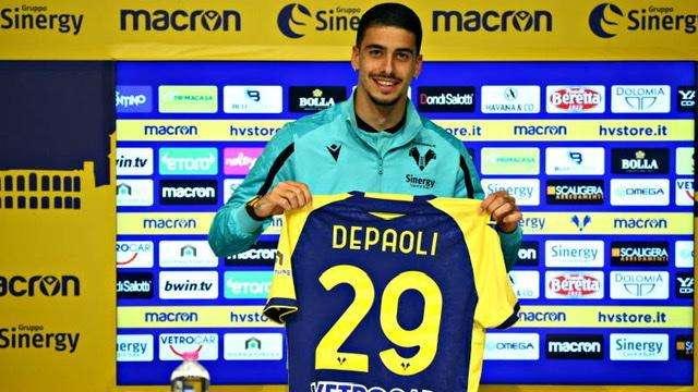 Fabio Depaoli: «Contento di essere tornato a Verona, voglio meritare un club come l'Hellas»