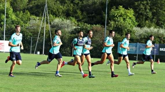 Hellas: Peschiera, allenamento mattutino per i gialloblù