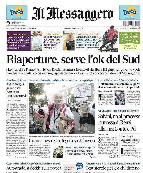 Il Messaggero: "Diritti TV, la Serie A non fa sconti a Sky"