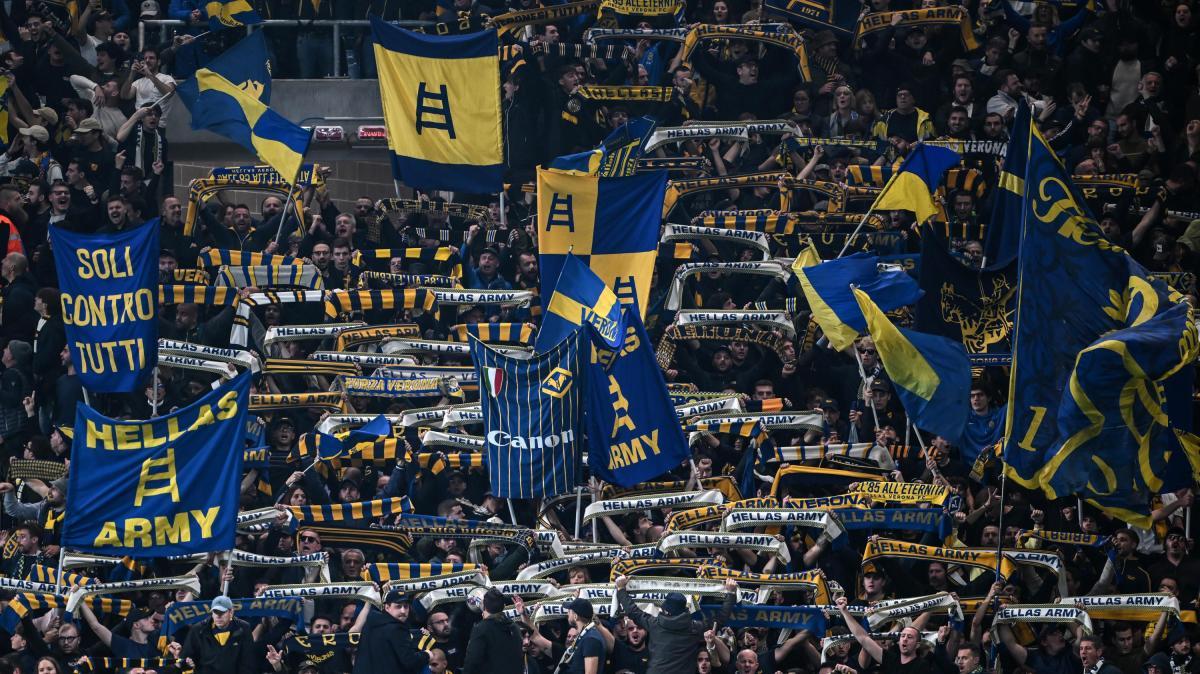 Verona - Arezzo 5-0, oltre 16mila i tifosi presenti al 'Bentegodi'