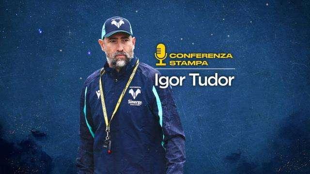 Verona-Torino: venerdì la conferenza stampa di Igor Tudor