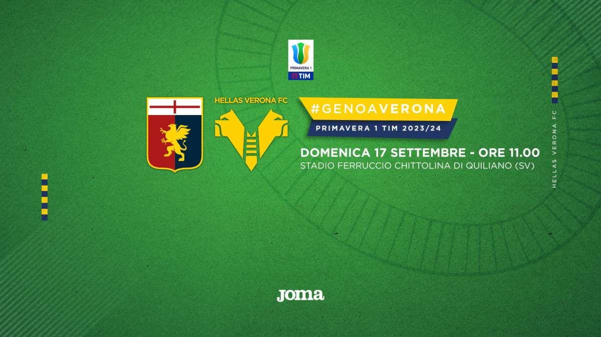 Primavera: gialloblù in casa del Genoa, diretta su Sportitalia