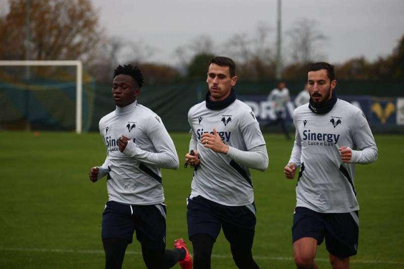 Hellas Verona: ripresa la preparazione 