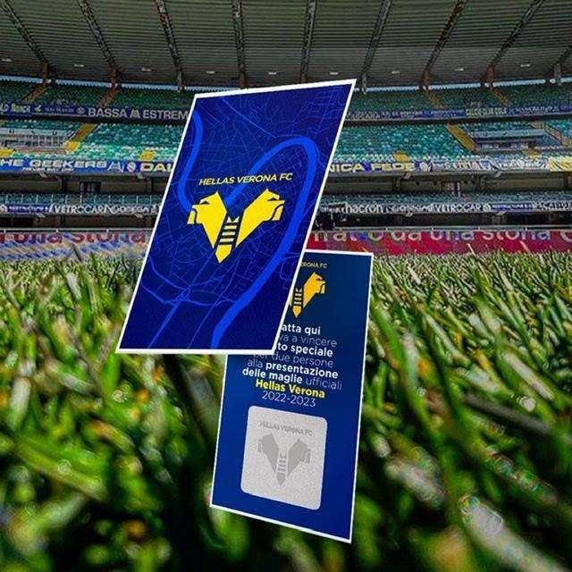 Verona-Torino: coupon all'ingresso per l'estrazione a partecipare alla presentazione della nuova maglia dell'Hellas