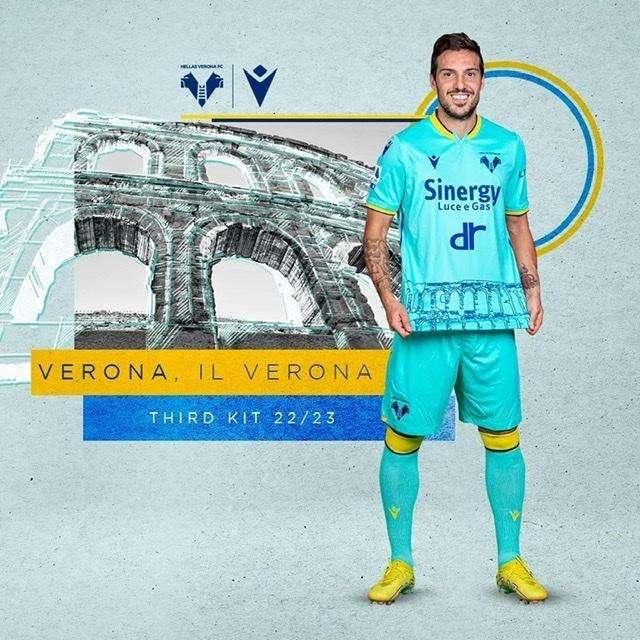 Hellas Verona: presentata la terza maglia 