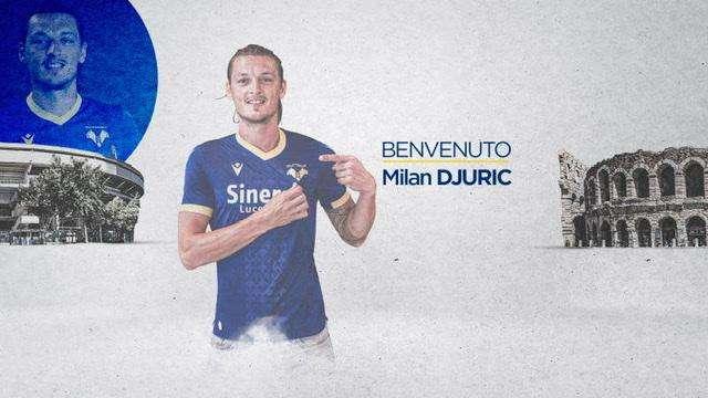 Hellas: Milan Djuric è gialloblù, contratto fino al 2025